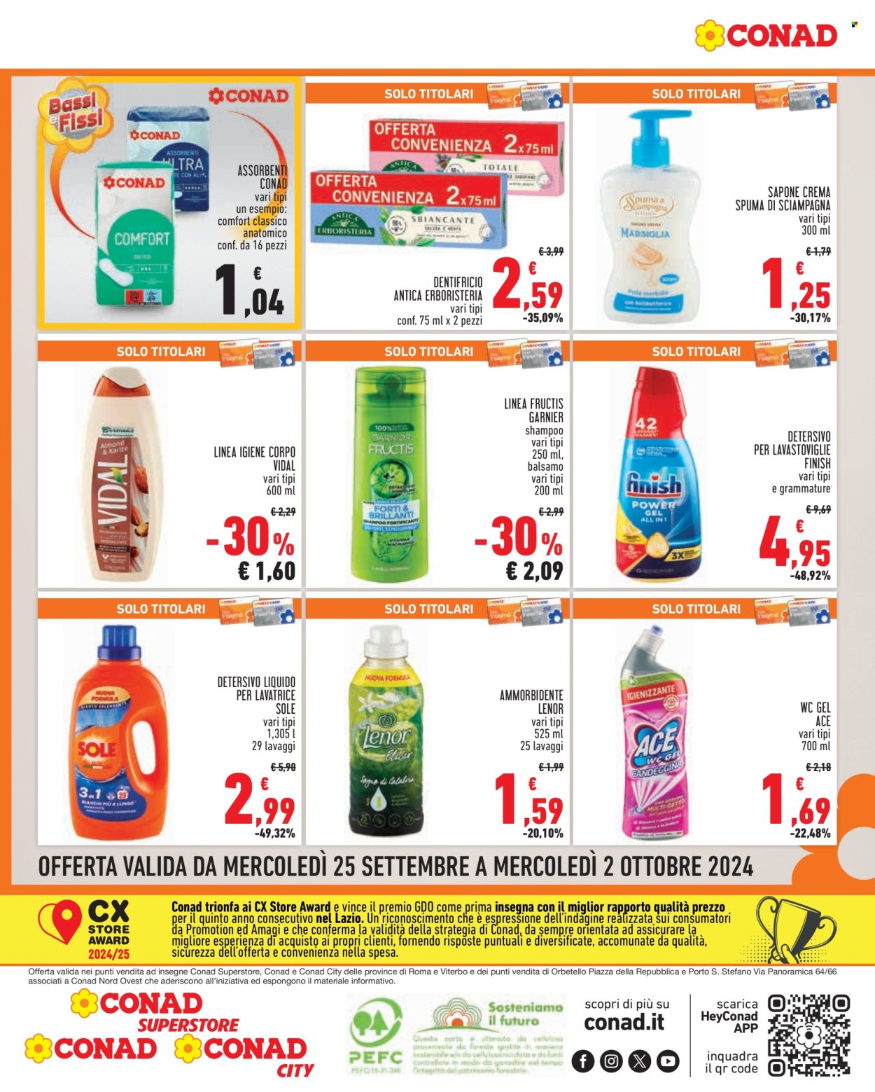 Volantino Conad - 25/9/2024 - 2/10/2024. Pagina 8