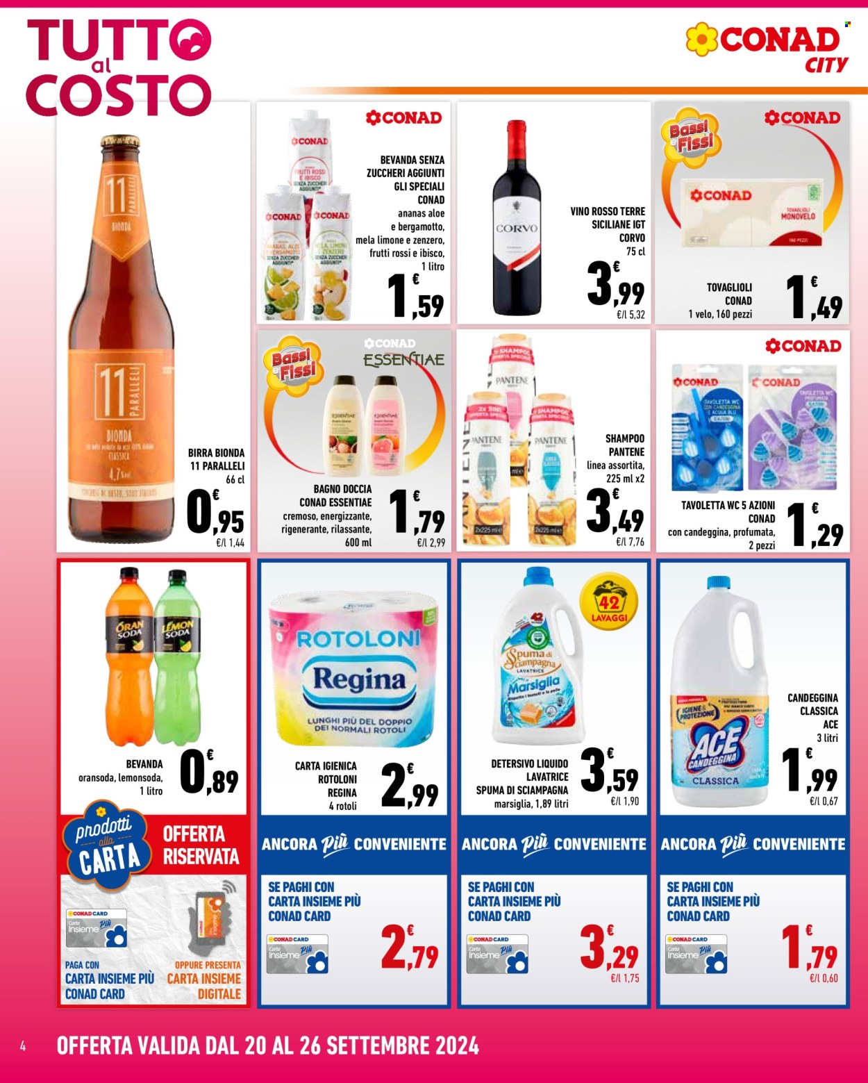 Volantino Conad City - 20/9/2024 - 26/9/2024. Pagina 4