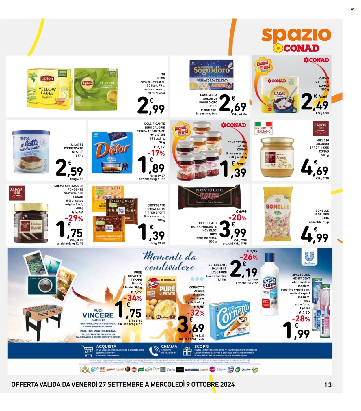Volantino Spazio Conad - 27/9/2024 - 9/10/2024. Pagina 13