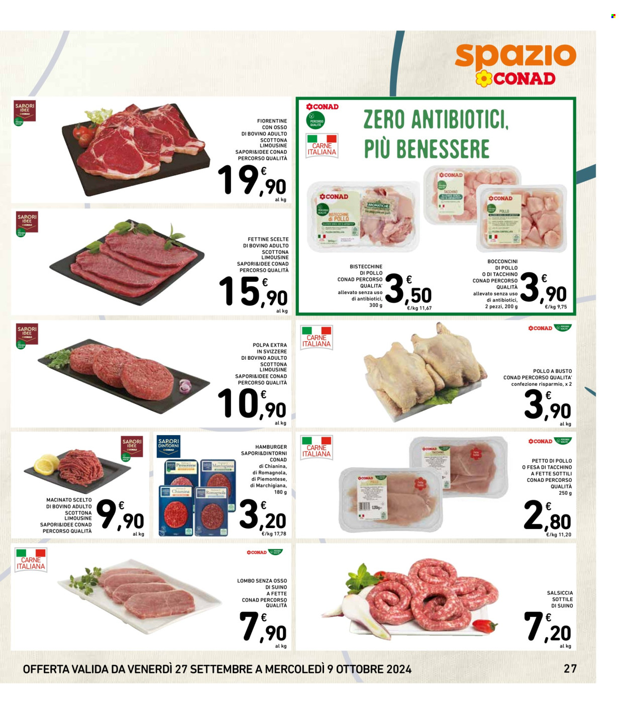Volantino Spazio Conad - 27/9/2024 - 9/10/2024. Pagina 27
