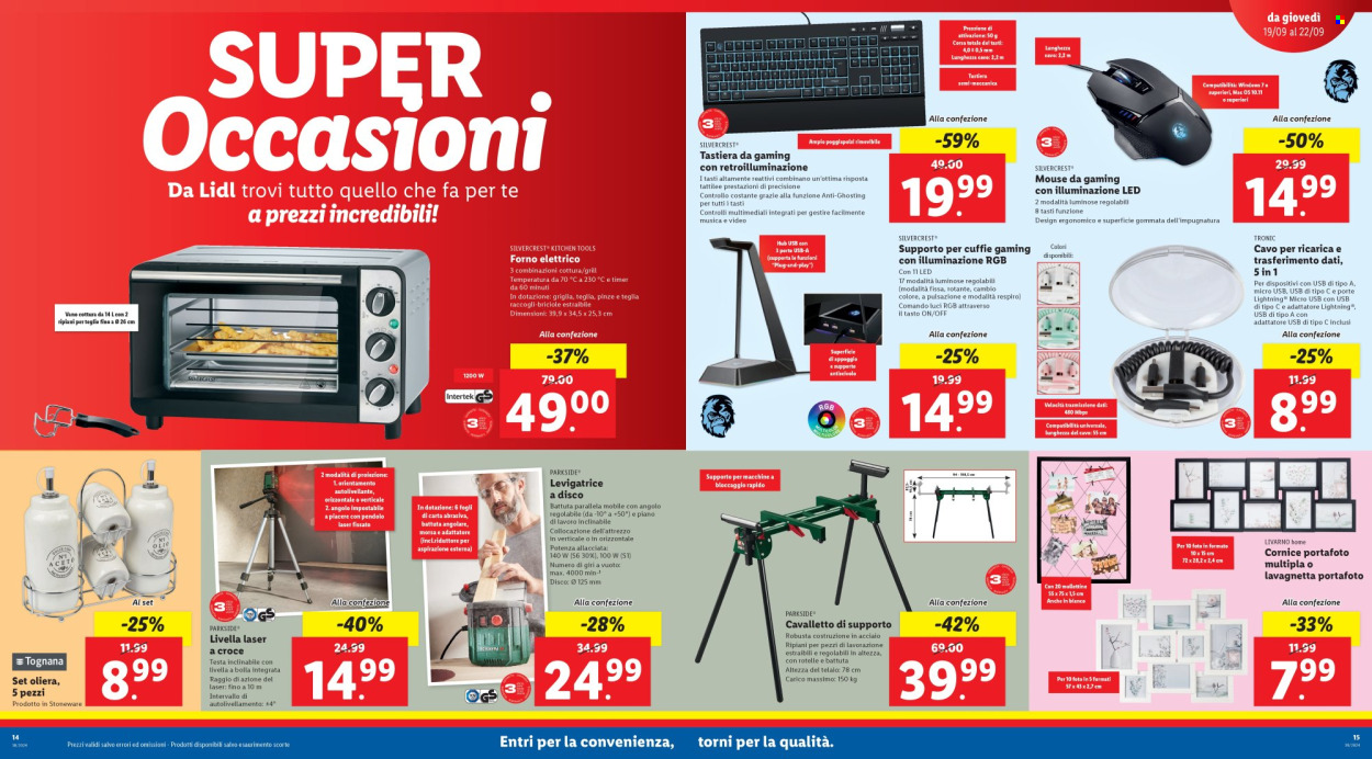 Volantino Lidl - 19/9/2024 - 22/9/2024. Pagina 8