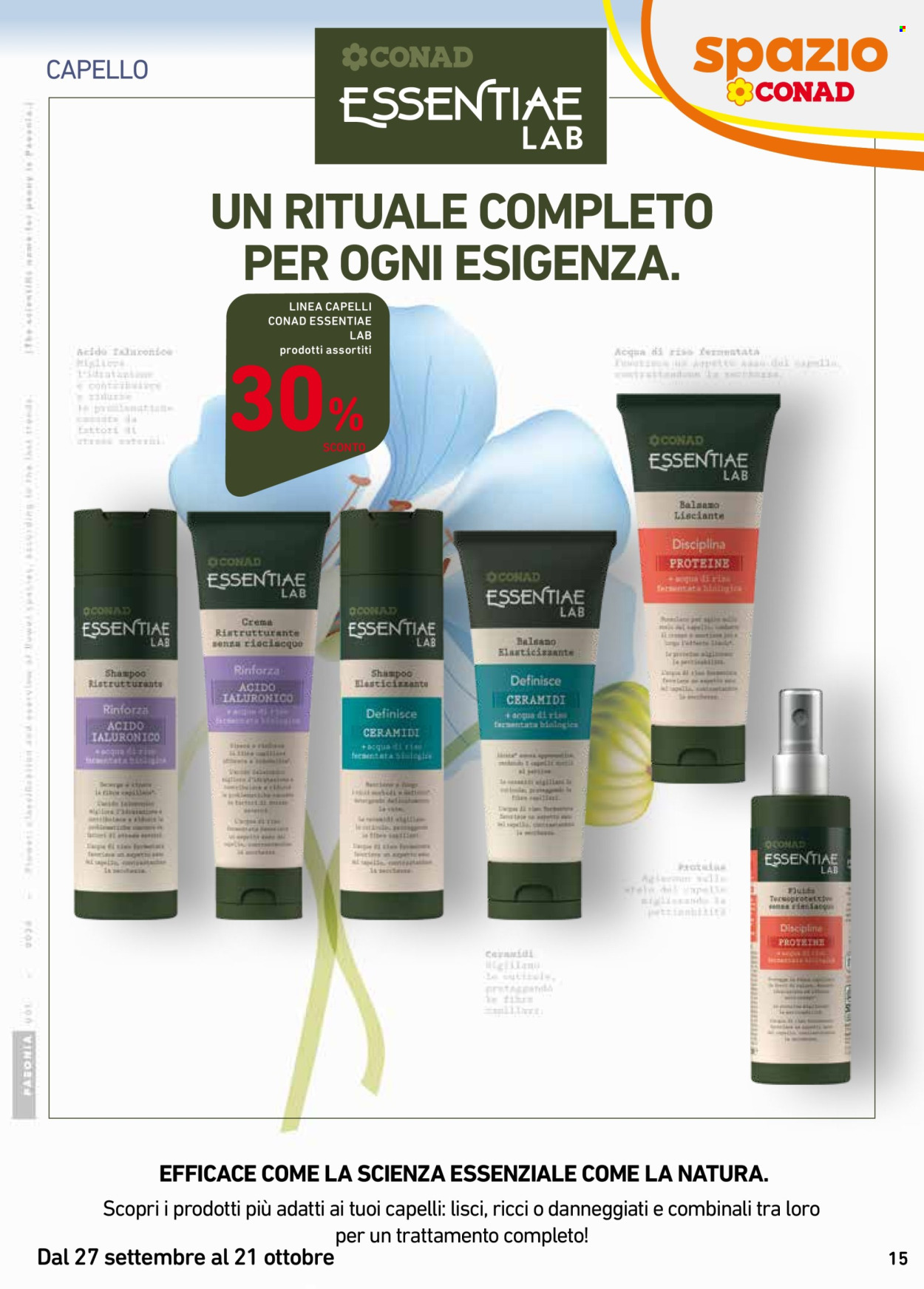 Volantino Spazio Conad - 27/9/2024 - 21/10/2024. Pagina 15