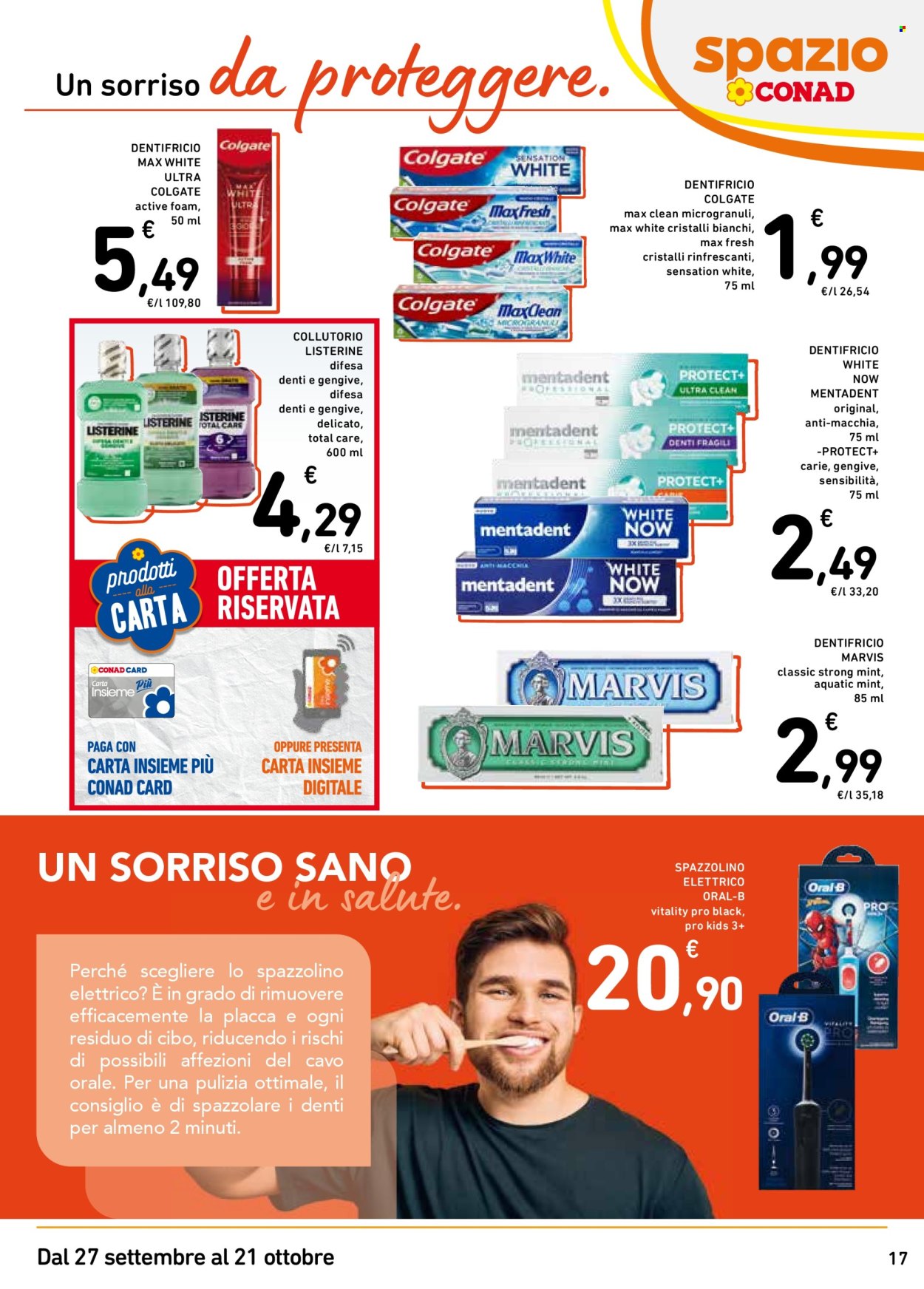 Volantino Spazio Conad - 27/9/2024 - 21/10/2024. Pagina 17