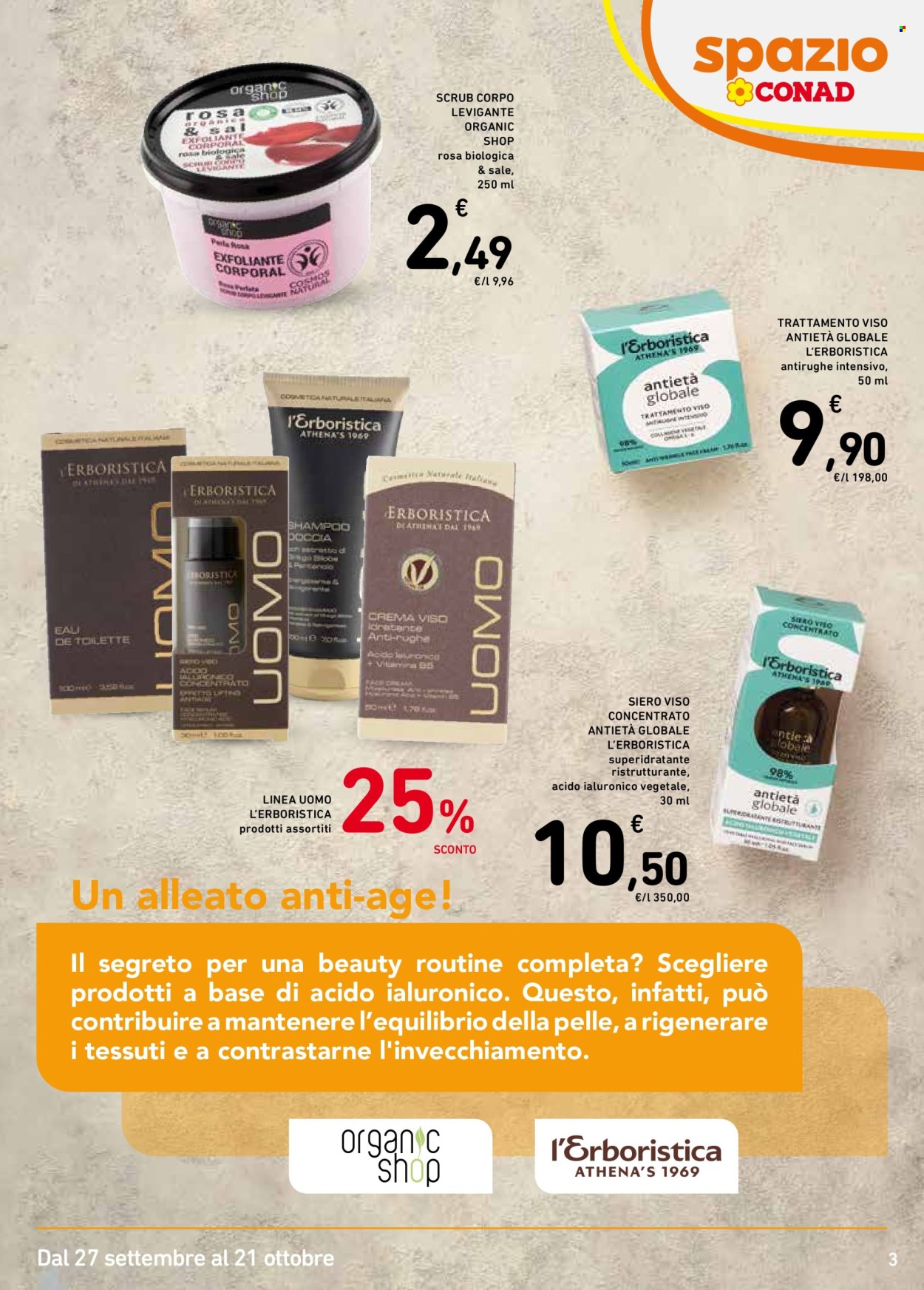 Volantino Spazio Conad - 27/9/2024 - 21/10/2024. Pagina 3