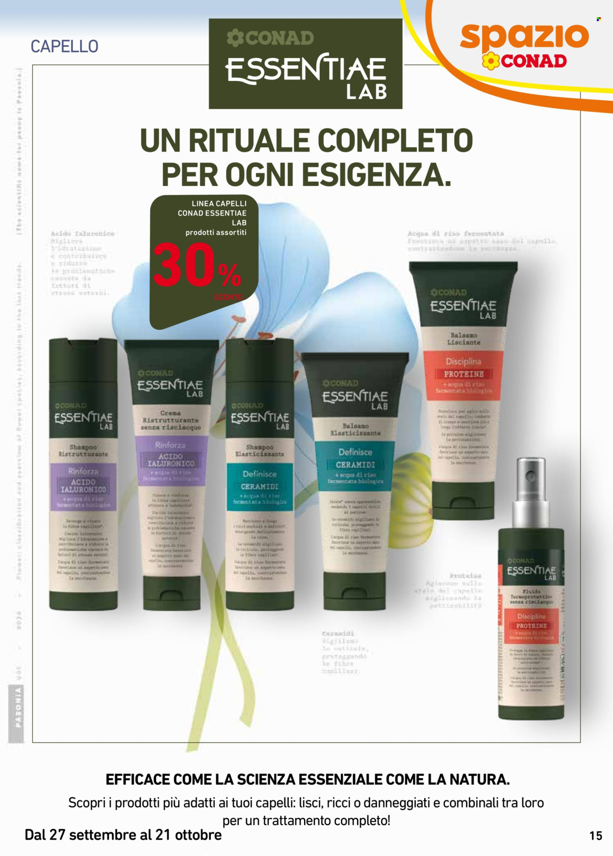 Volantino Spazio Conad - 27/9/2024 - 21/10/2024. Pagina 15