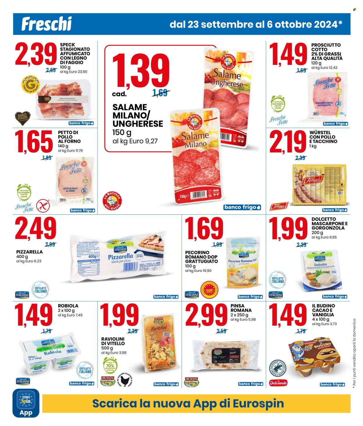 Volantino EuroSpin - 23/9/2024 - 6/10/2024. Pagina 2