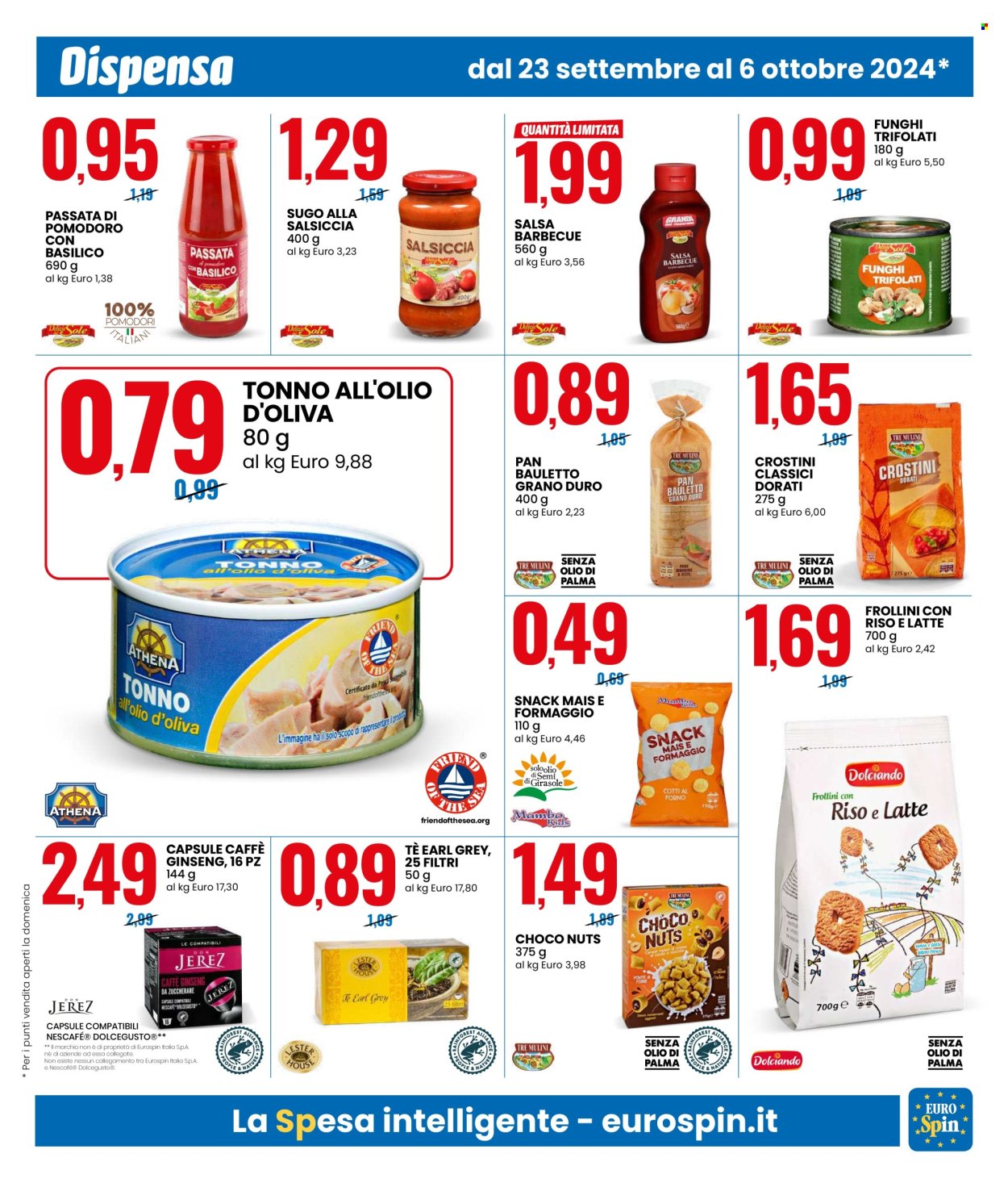 Volantino EuroSpin - 23/9/2024 - 6/10/2024. Pagina 3
