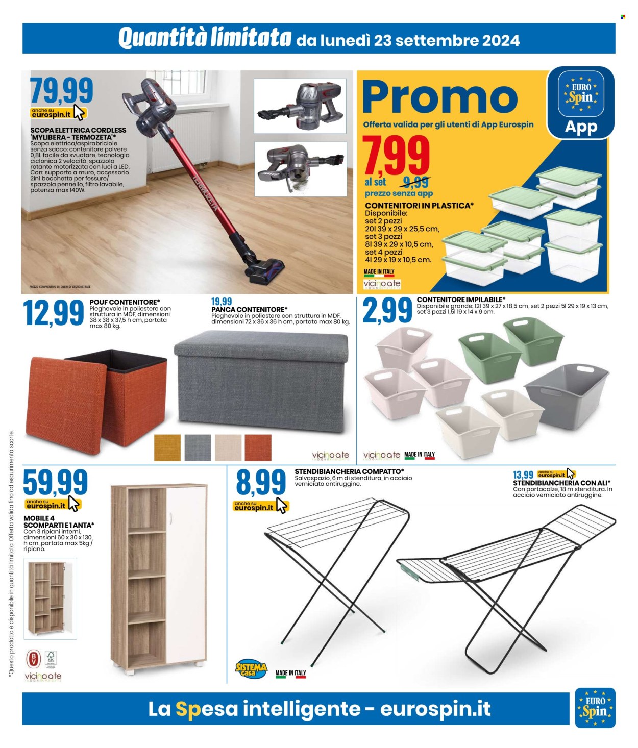 Volantino EuroSpin - 23/9/2024 - 6/10/2024. Pagina 17