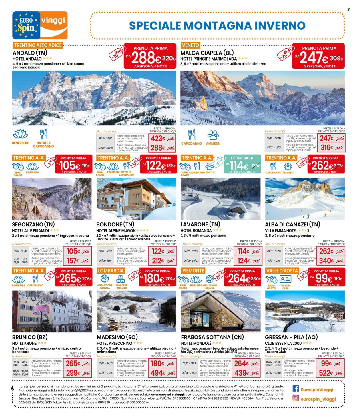 Volantino EuroSpin - 23/9/2024 - 6/10/2024. Pagina 18