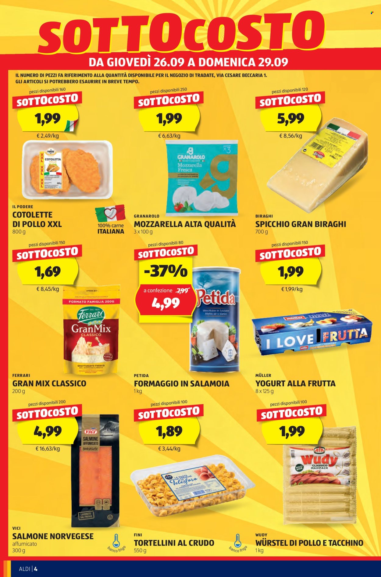 Volantino Aldi - 26/9/2024 - 29/9/2024. Pagina 4