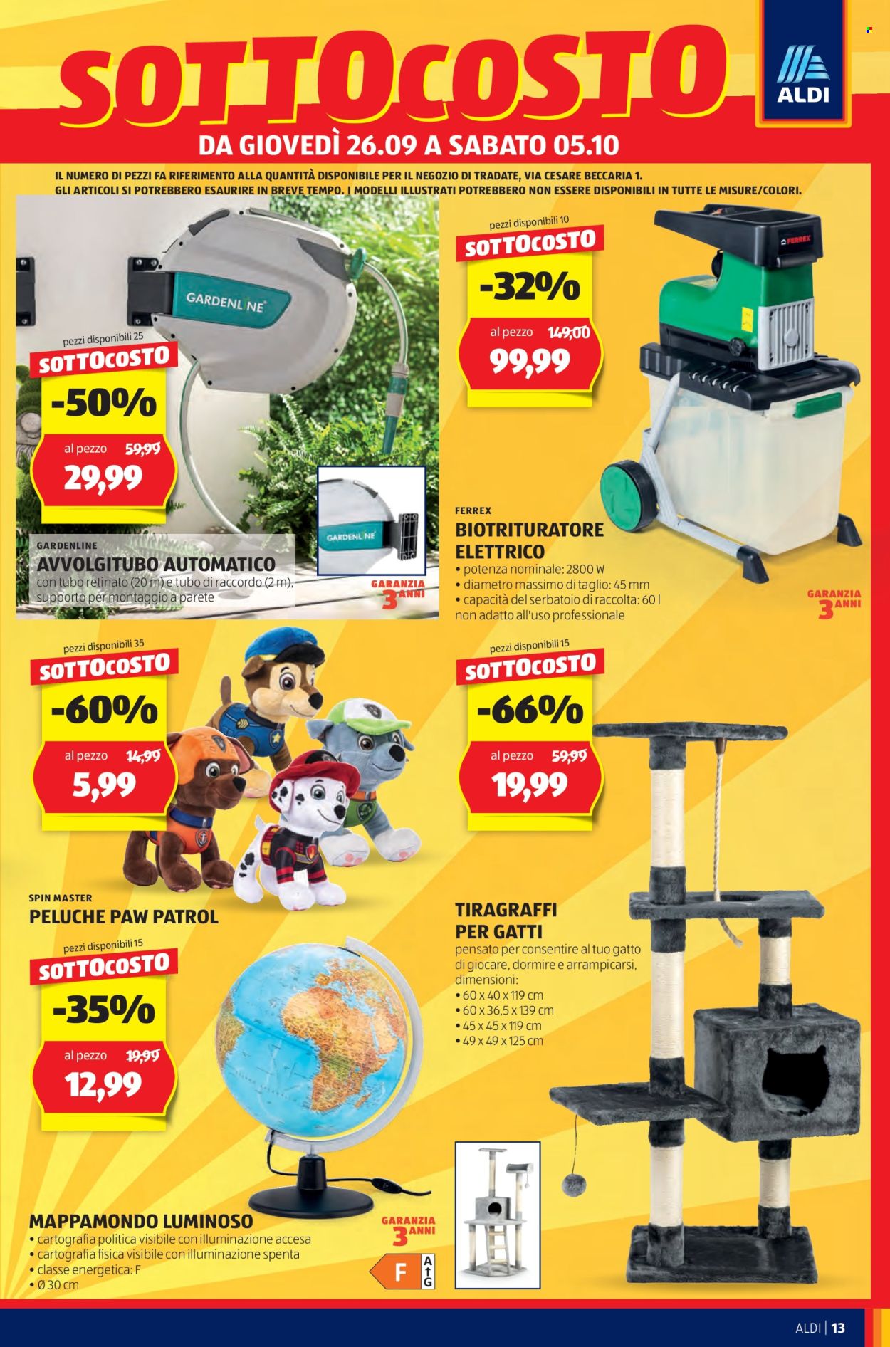 Volantino Aldi - 26/9/2024 - 29/9/2024. Pagina 13