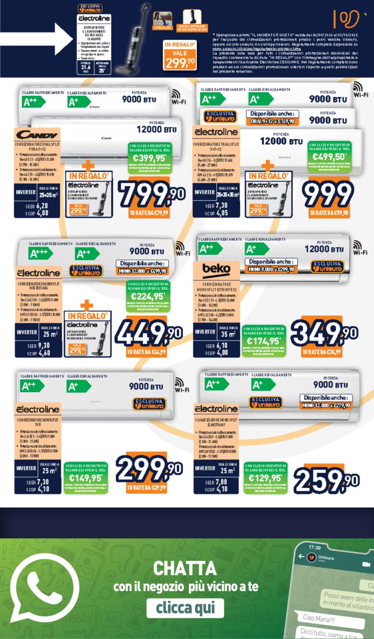 Volantino Unieuro - 20/9/2024 - 3/10/2024. Pagina 17