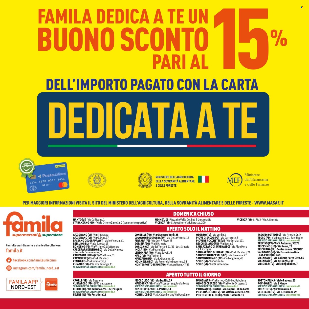 Volantino Famila - 1/9/2024 - 31/12/2024. Pagina 20