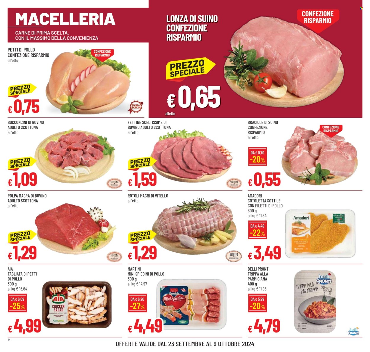 Volantino Famila - 23/9/2024 - 9/10/2024. Pagina 6