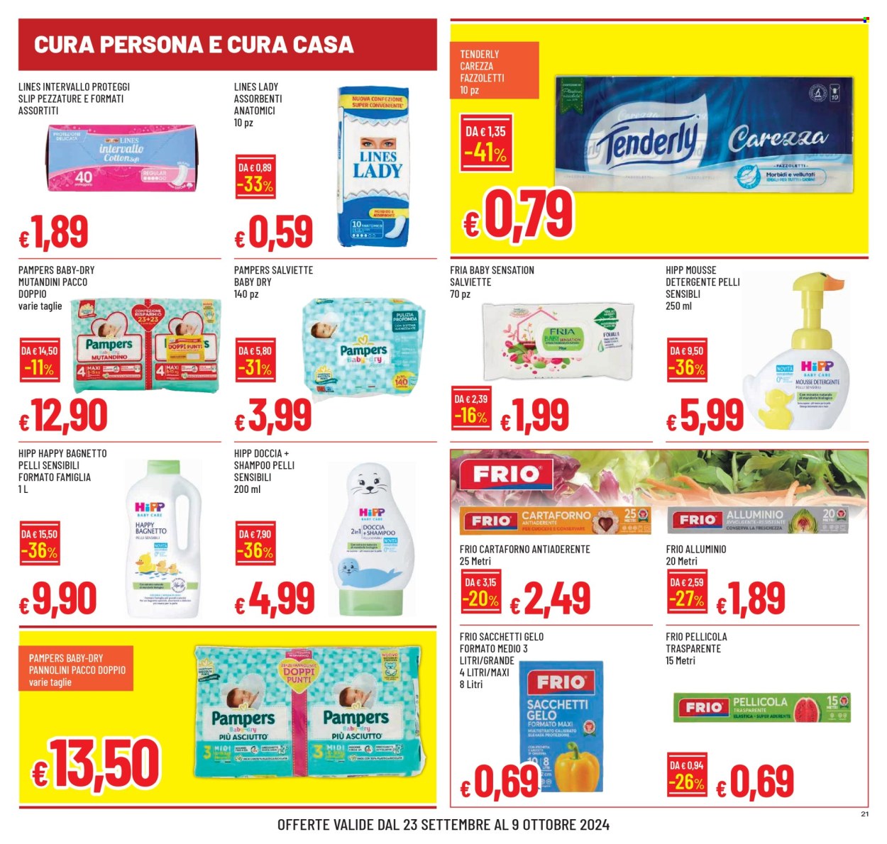 Volantino Famila - 23/9/2024 - 9/10/2024. Pagina 21