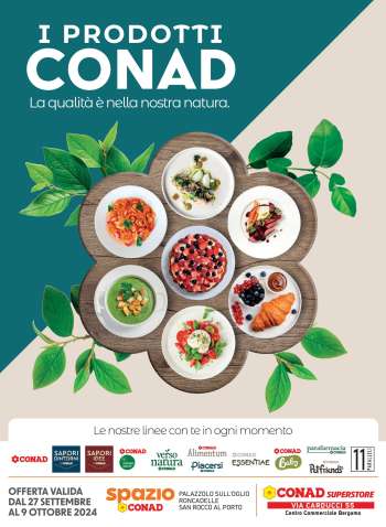 Volantino Conad - 27/9/2024 - 9/10/2024.