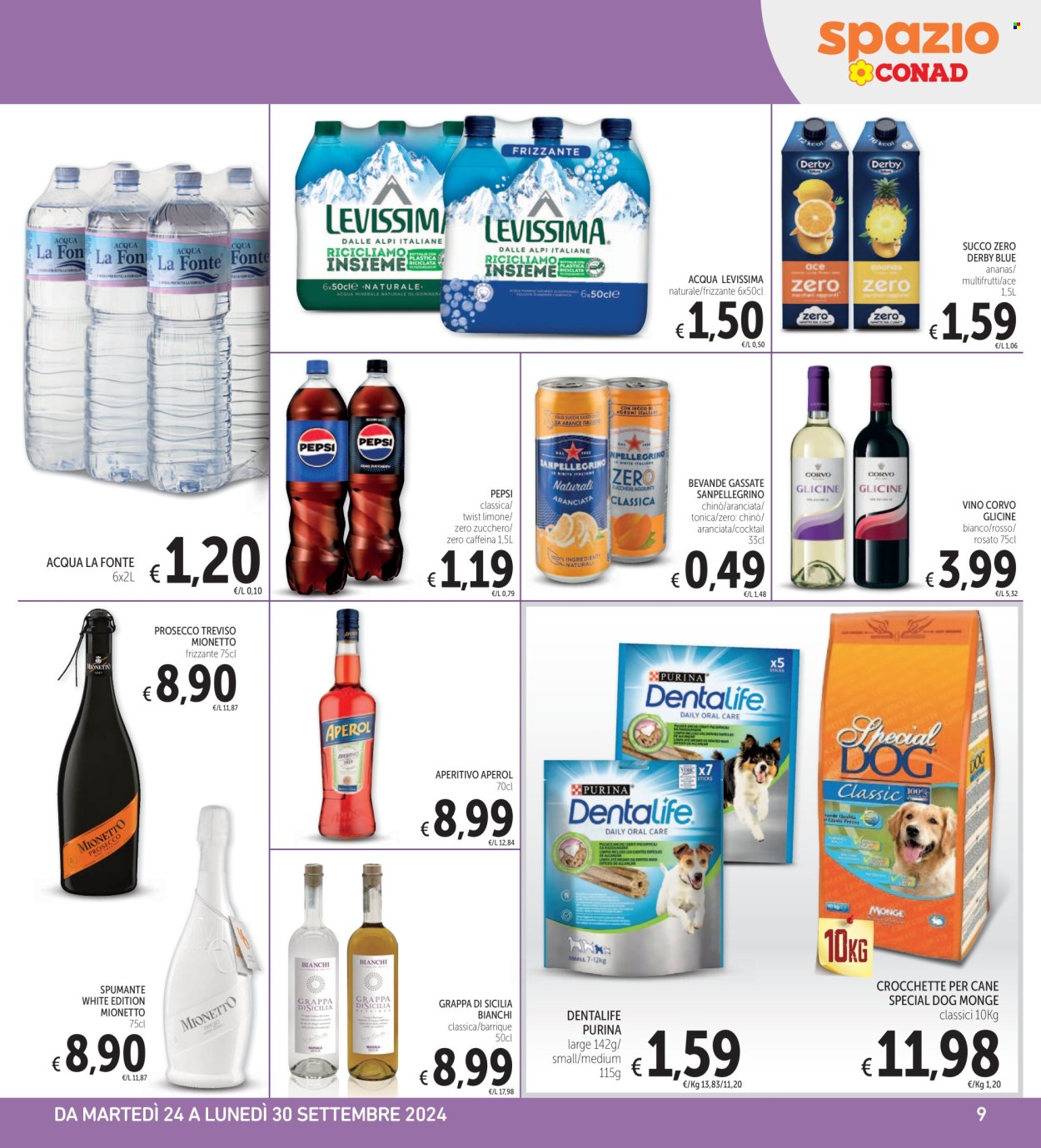 Volantino Spazio Conad - 24/9/2024 - 30/9/2024. Pagina 9