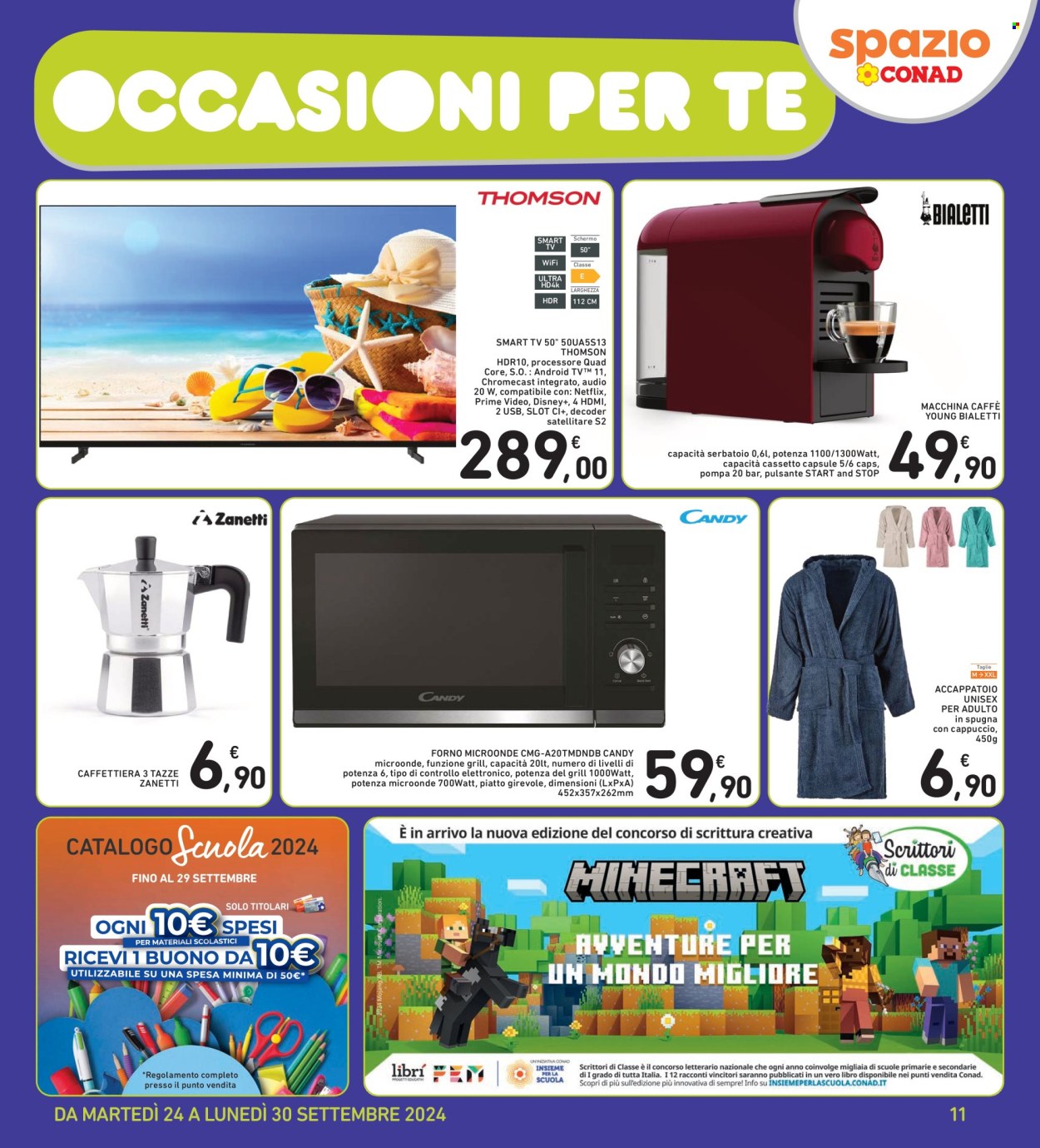 Volantino Spazio Conad - 24/9/2024 - 30/9/2024. Pagina 11