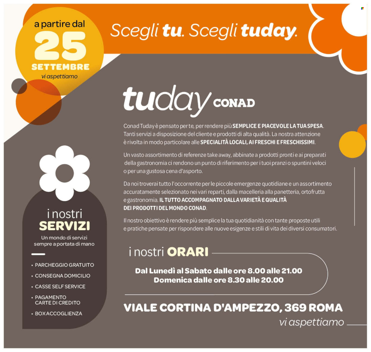 Leták TuDay Conad - 25.9.2024 - 1.10.2024. Strana 3