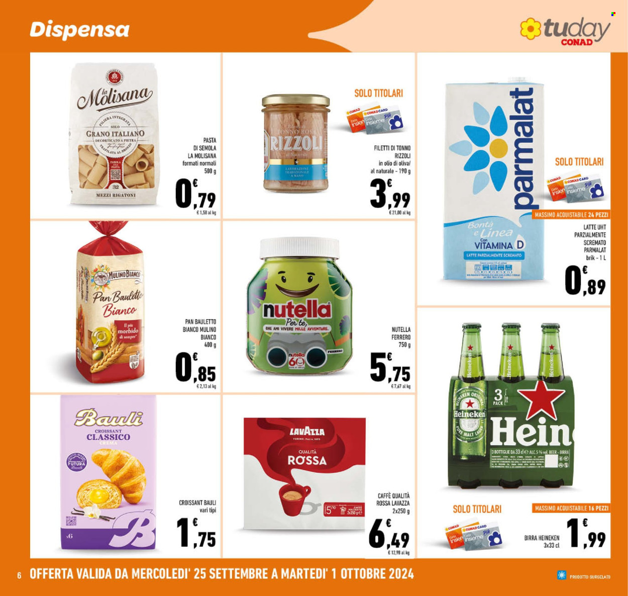 Volantino TuDay Conad - 25/9/2024 - 1/10/2024. Pagina 6