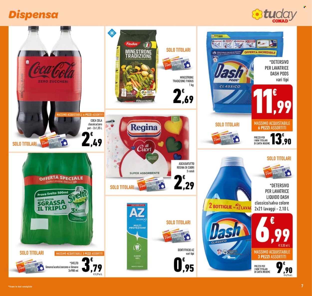 Leták TuDay Conad - 25.9.2024 - 1.10.2024. Strana 7