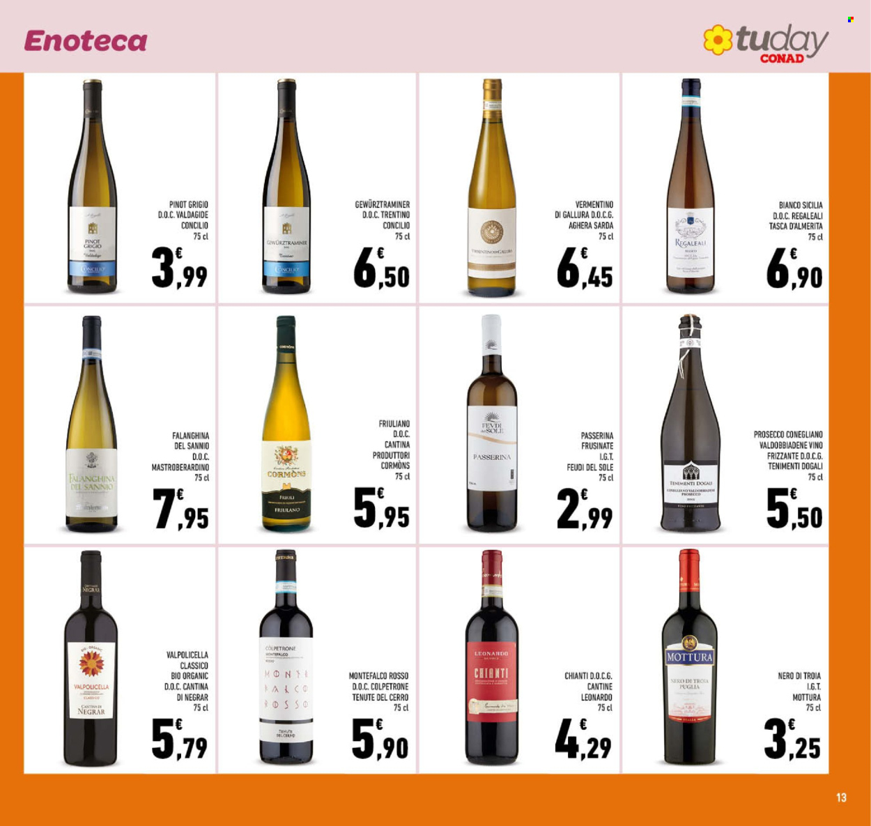 Volantino TuDay Conad - 25/9/2024 - 1/10/2024. Pagina 13