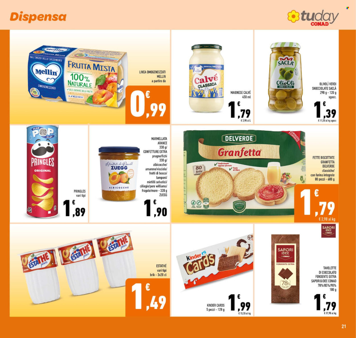 Volantino TuDay Conad - 25/9/2024 - 1/10/2024. Pagina 21