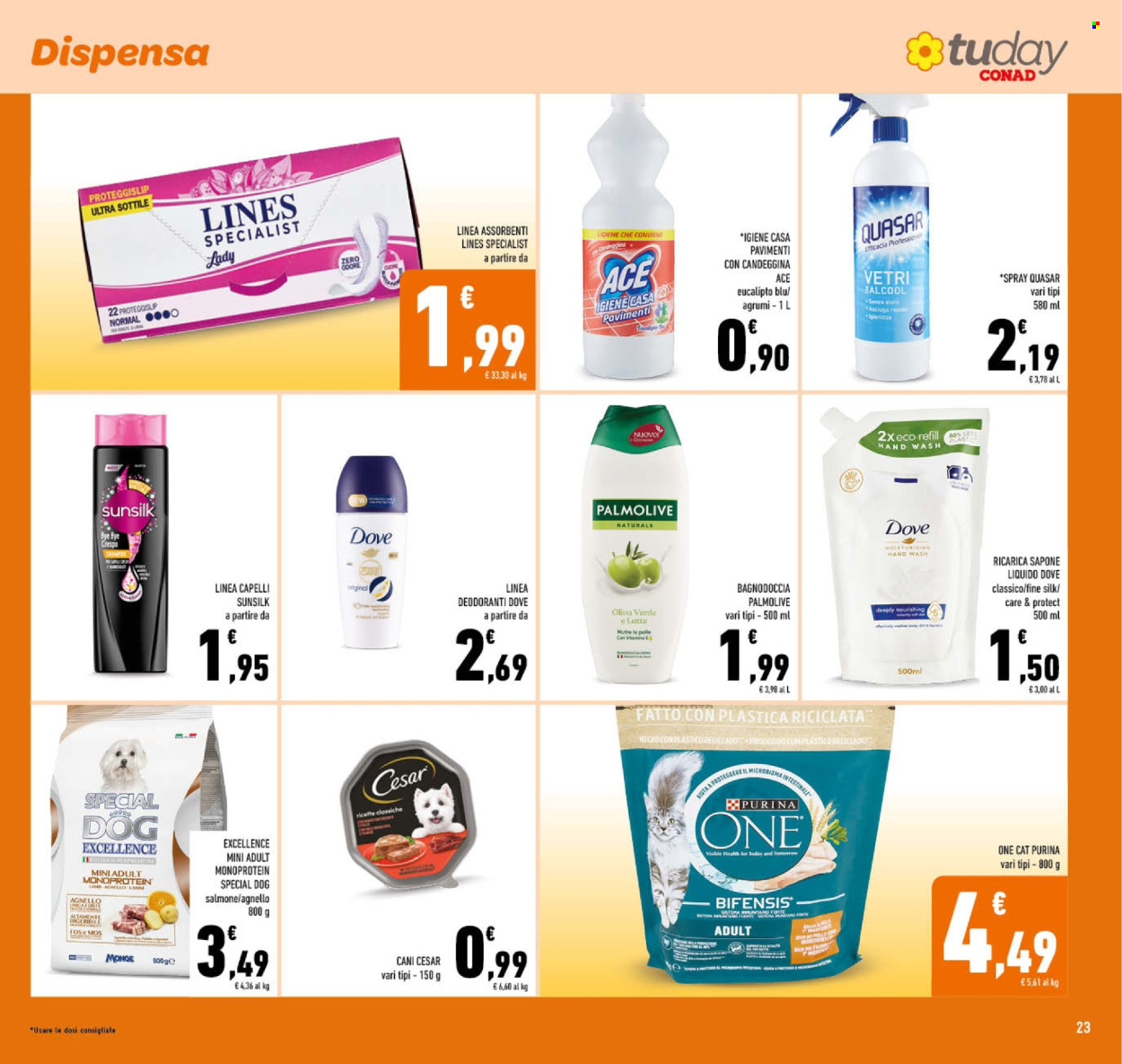 Volantino TuDay Conad - 25/9/2024 - 1/10/2024. Pagina 23