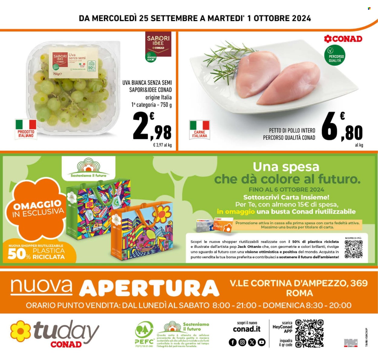 Volantino TuDay Conad - 25/9/2024 - 1/10/2024. Pagina 24