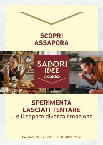 Volantino Conad - 1/10/2024 - 28/10/2024.