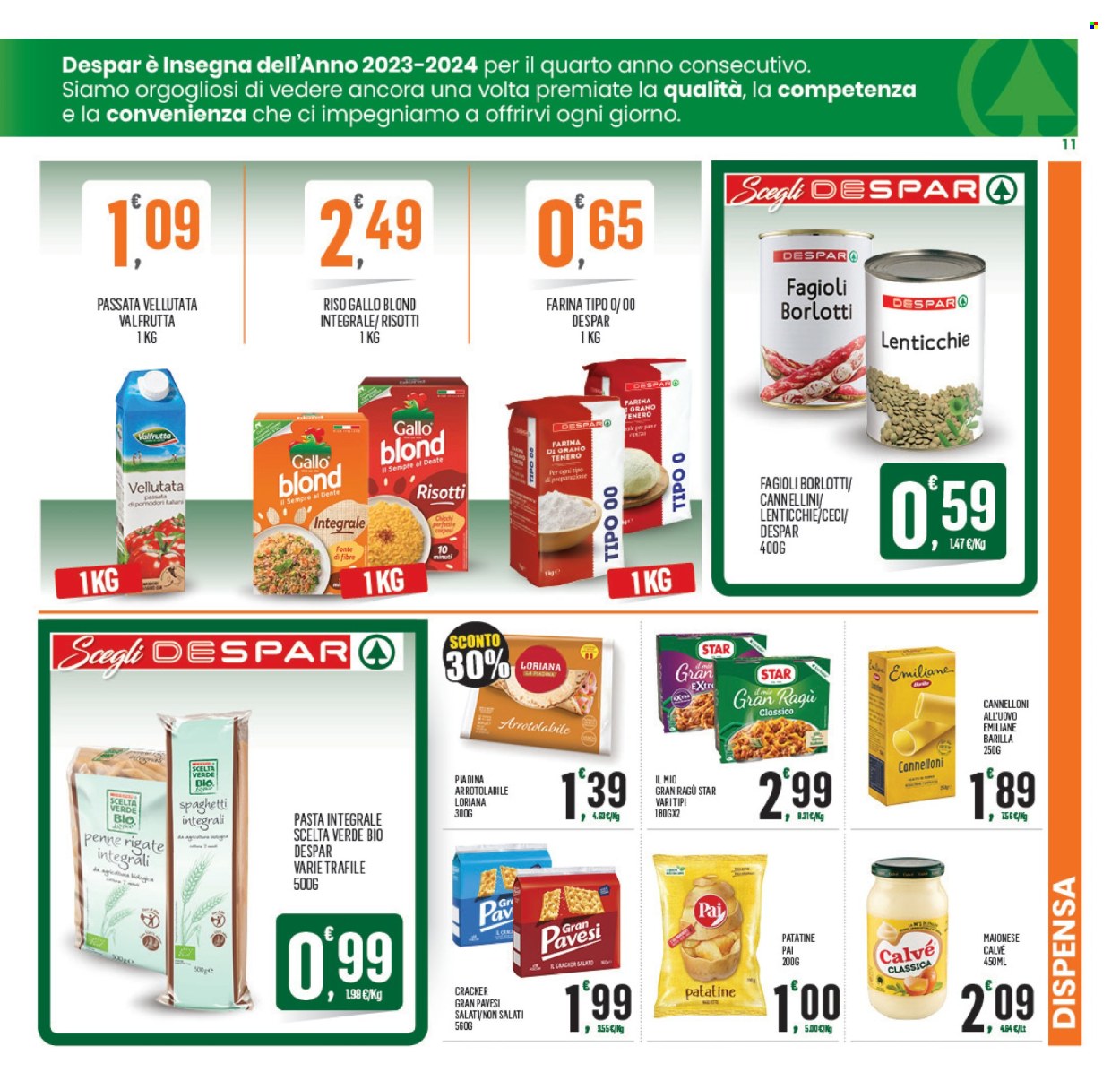 Volantino Despar - 23/9/2024 - 2/10/2024. Pagina 11