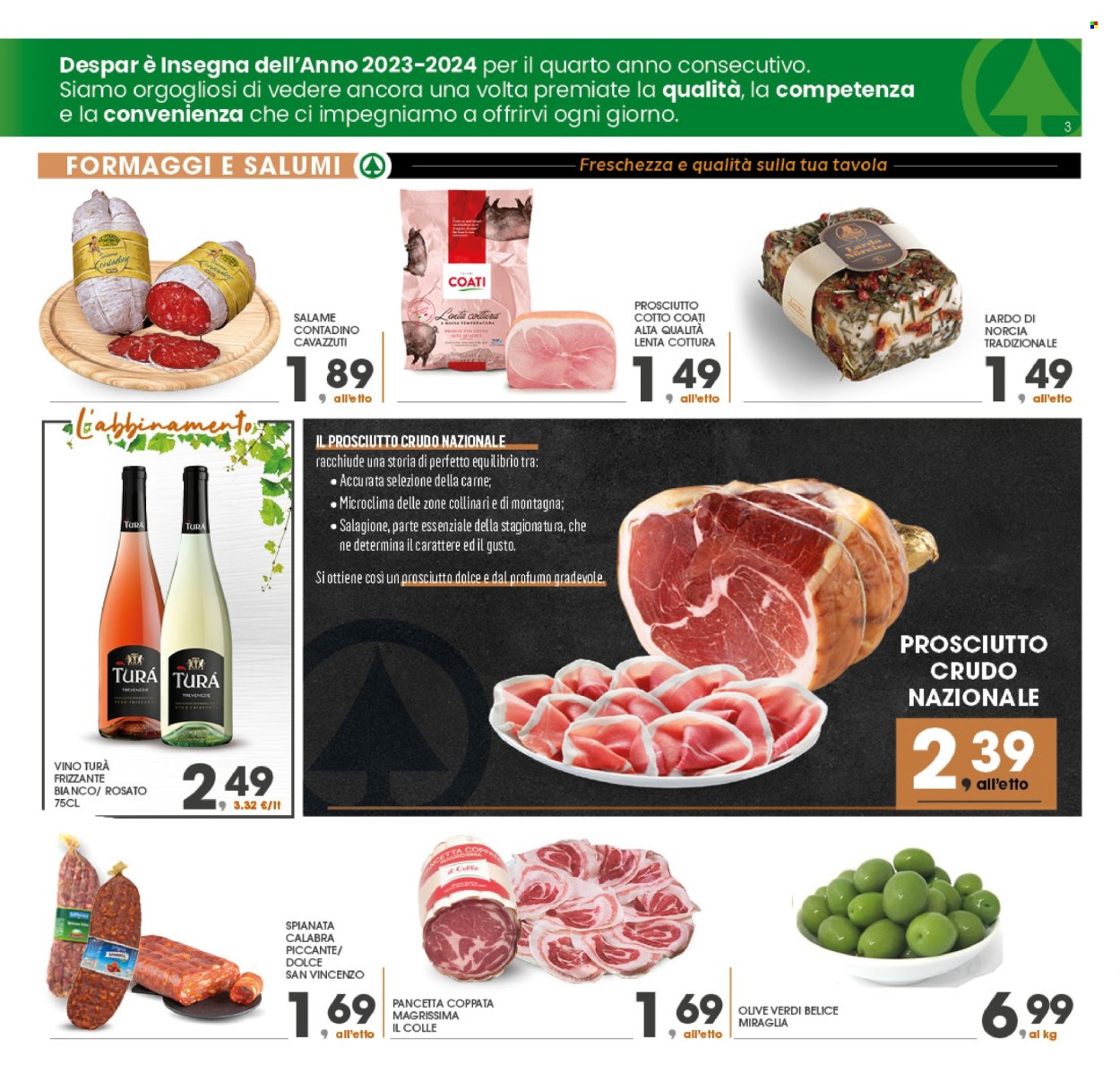 Volantino Eurospar - 23/9/2024 - 2/10/2024. Pagina 3
