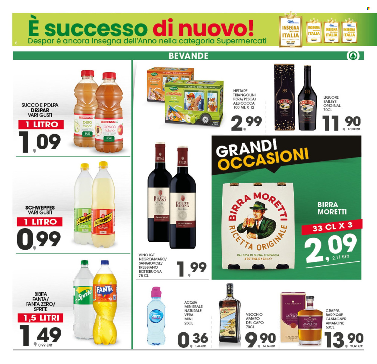 Leták Eurospar - 23.9.2024 - 2.10.2024. Strana 6