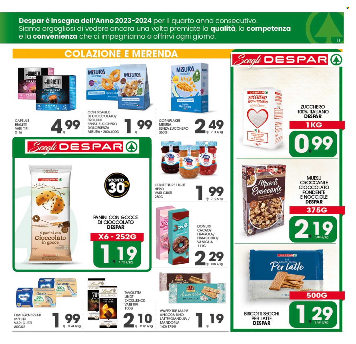 Leták Eurospar - 23.9.2024 - 2.10.2024. Strana 11