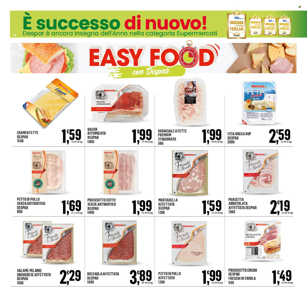 Leták Eurospar - 23.9.2024 - 2.10.2024. Strana 14