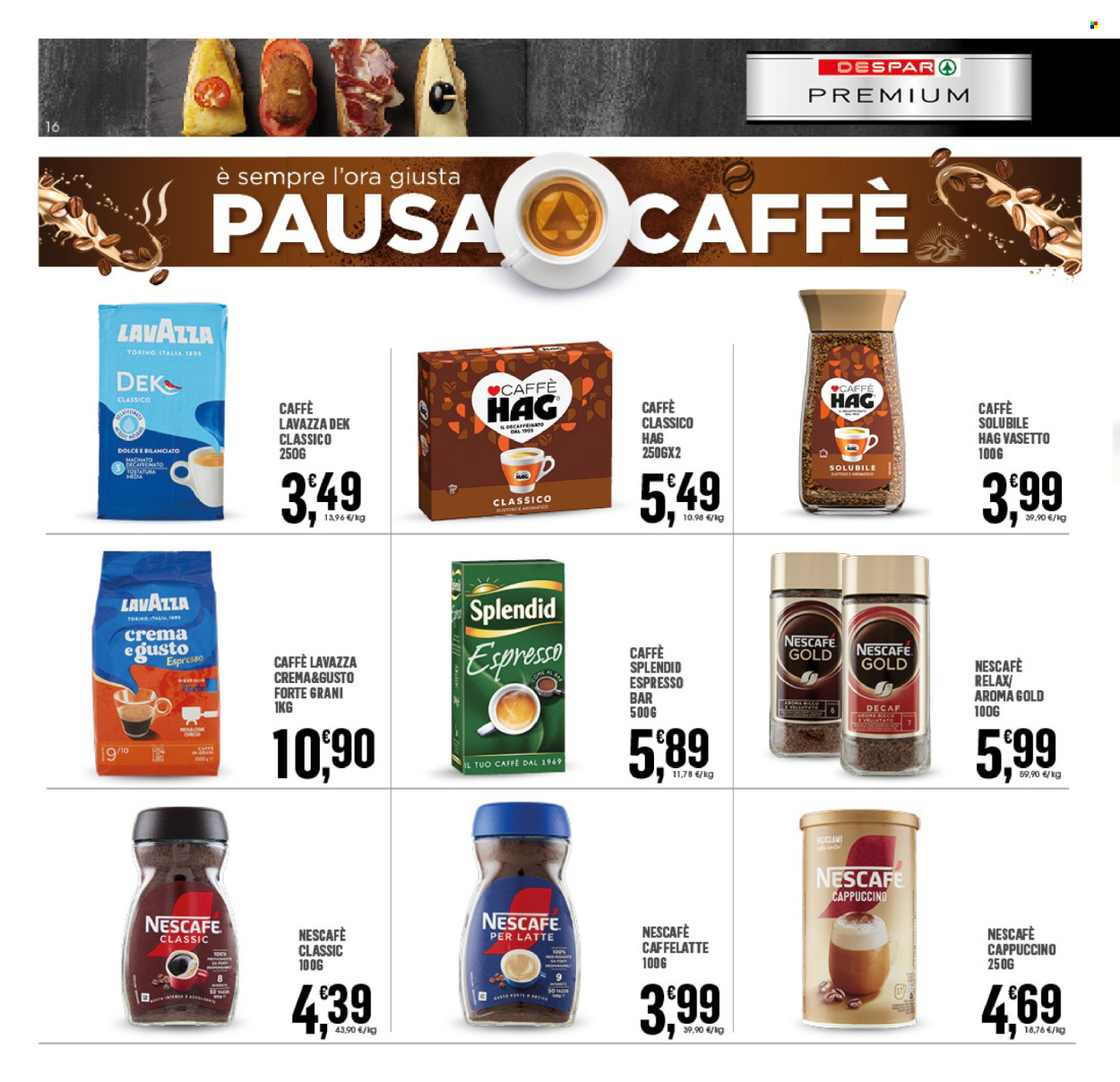 Volantino Eurospar - 23/9/2024 - 2/10/2024. Pagina 16
