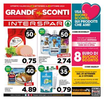 Volantino Interspar - 23/9/2024 - 2/10/2024.