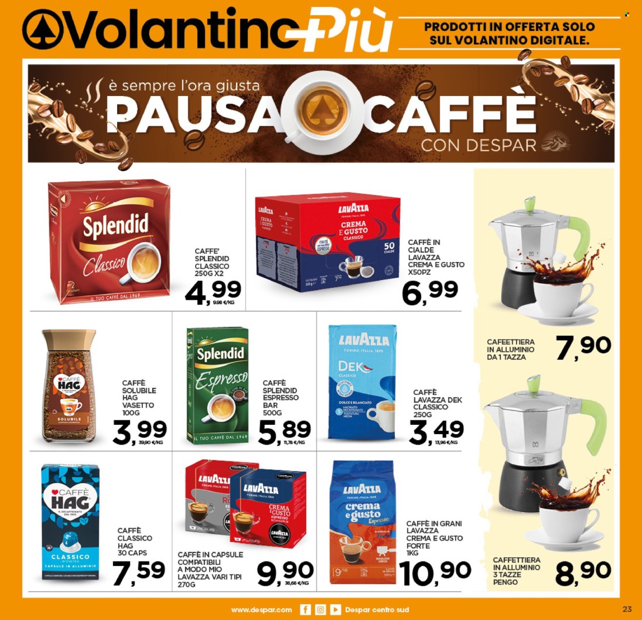 Leták Interspar - 23.9.2024 - 2.10.2024. Strana 23