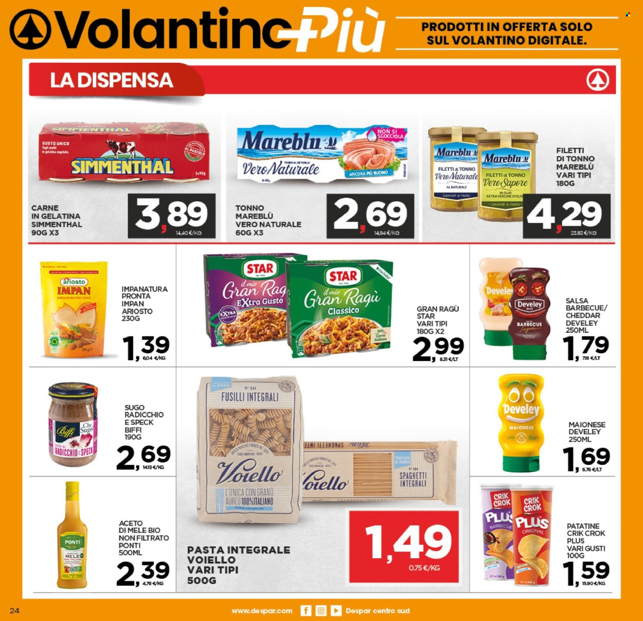 Leták Interspar - 23.9.2024 - 2.10.2024. Strana 24
