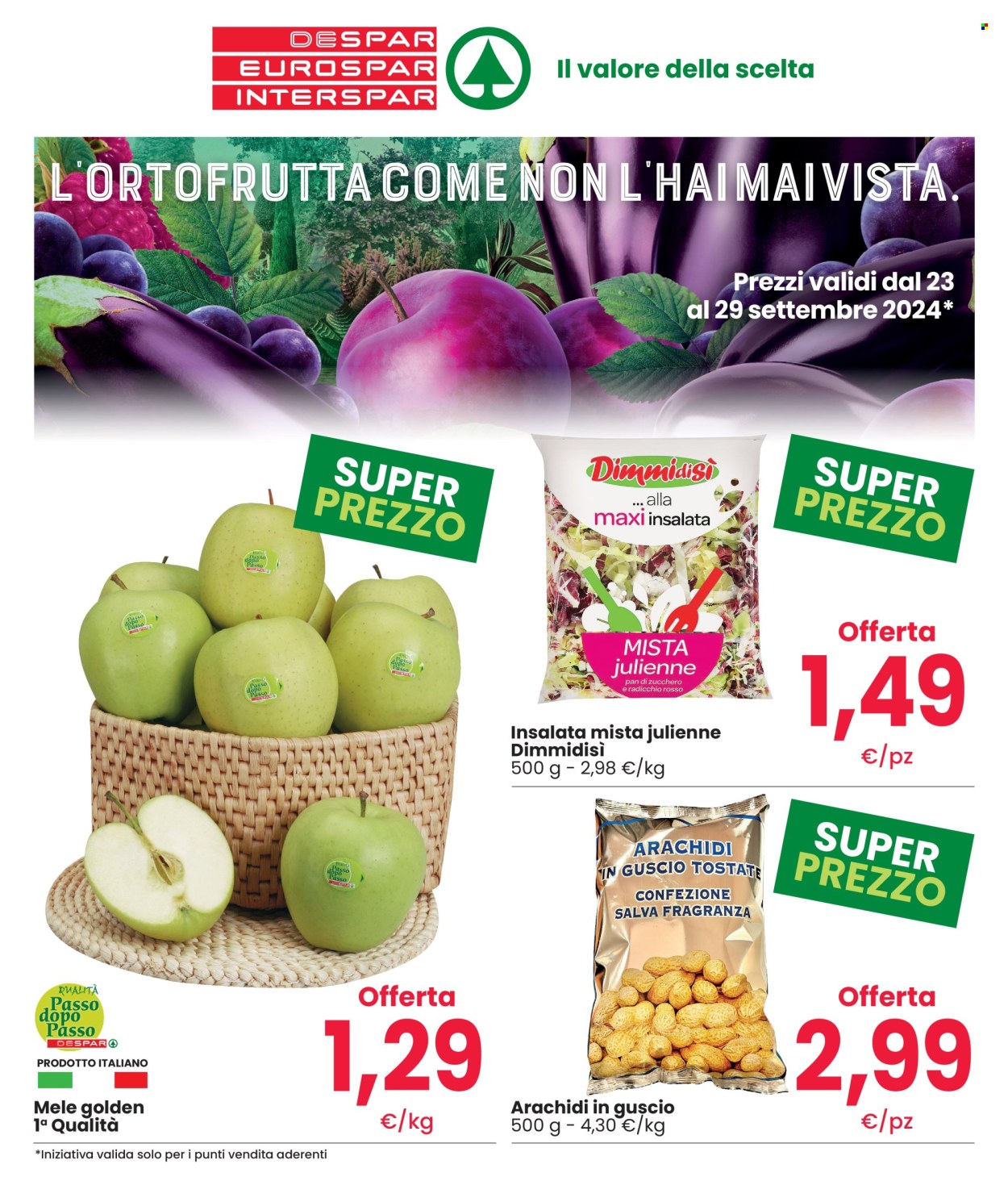 Volantino Eurospar - 23/9/2024 - 29/9/2024. Pagina 4