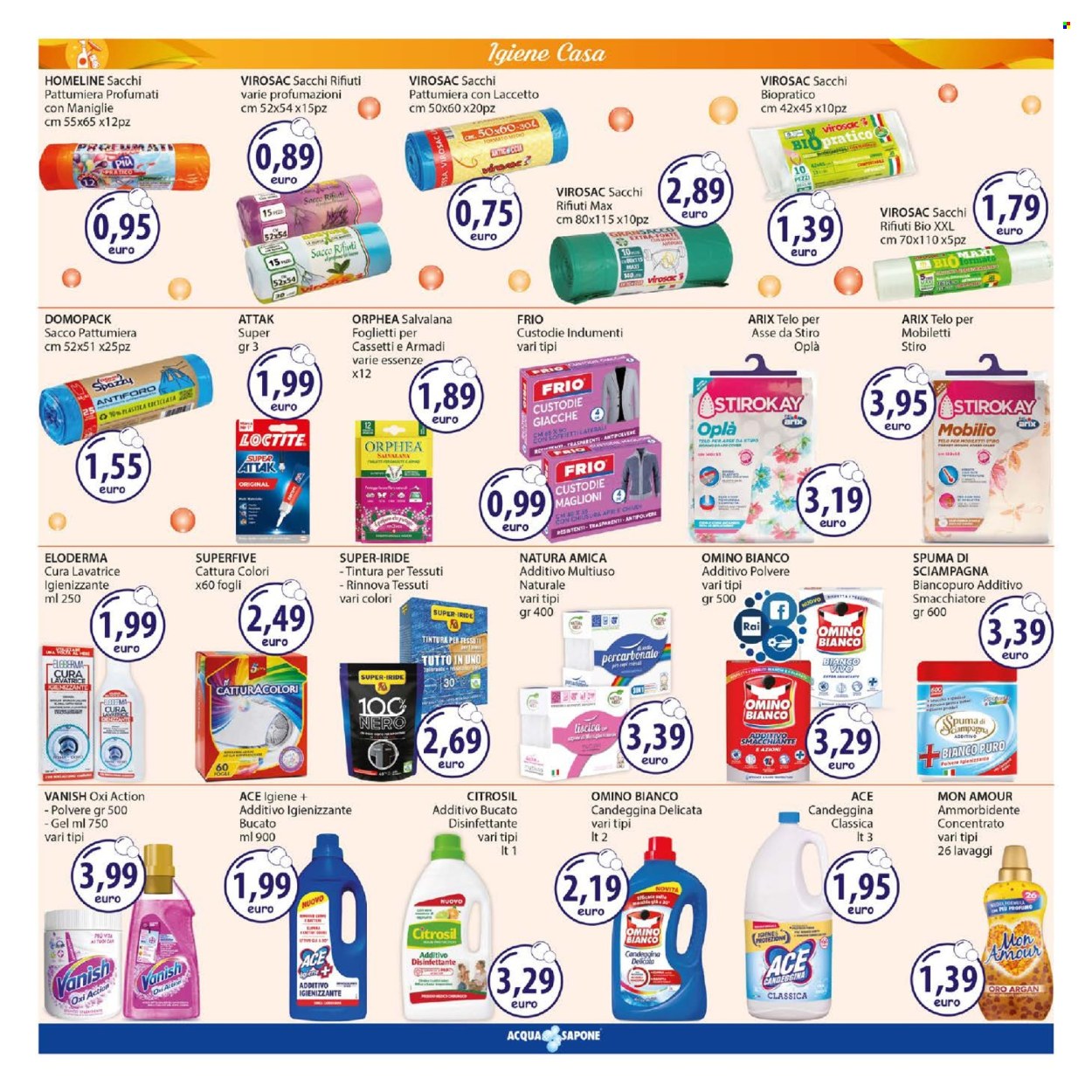 Volantino Acqua & Sapone - 23/9/2024 - 6/10/2024. Pagina 19