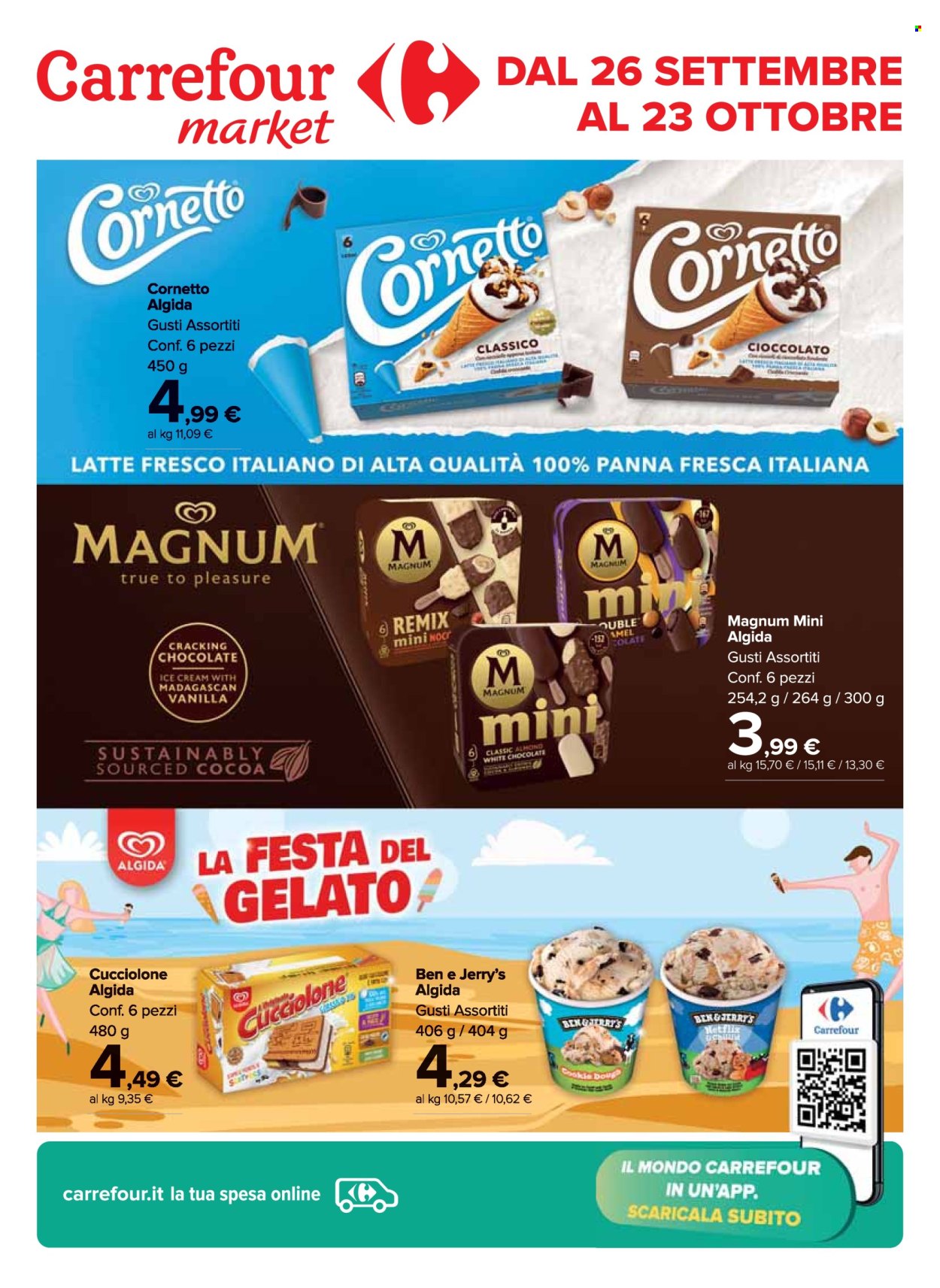 Leták Carrefour - 26.9.2024 - 23.10.2024. Strana 1