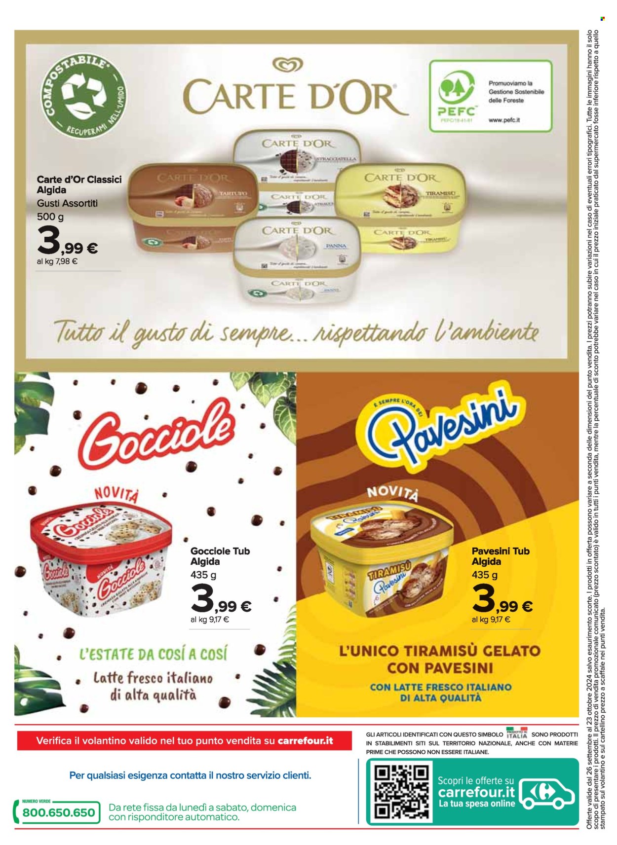 Volantino Carrefour - 26/9/2024 - 23/10/2024. Pagina 2