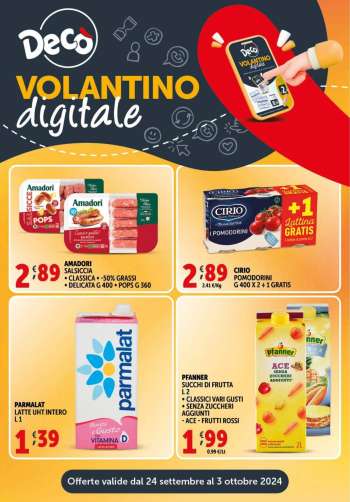 Volantino Deco - 24/9/2024 - 3/10/2024.