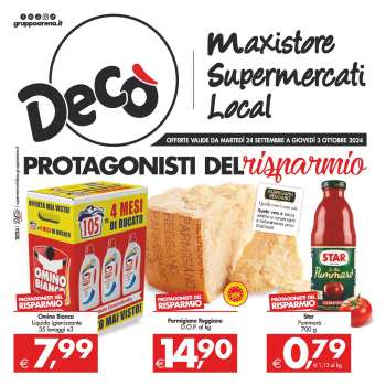 Volantino Deco - 24/9/2024 - 3/10/2024.