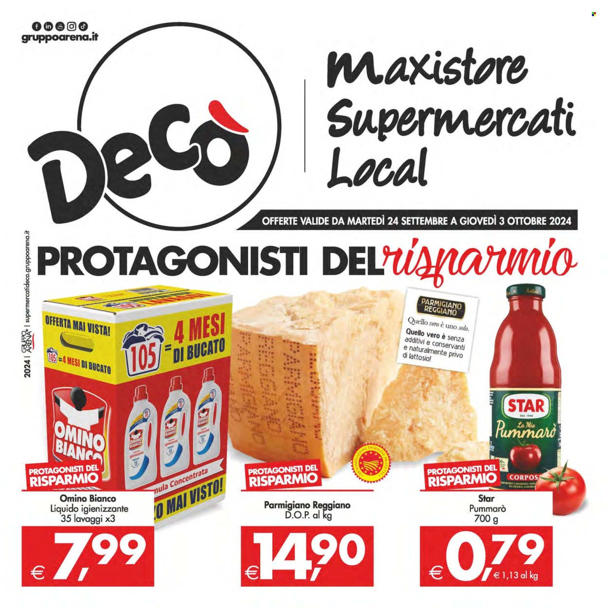 Leták Deco - 24.9.2024 - 3.10.2024. Strana 1