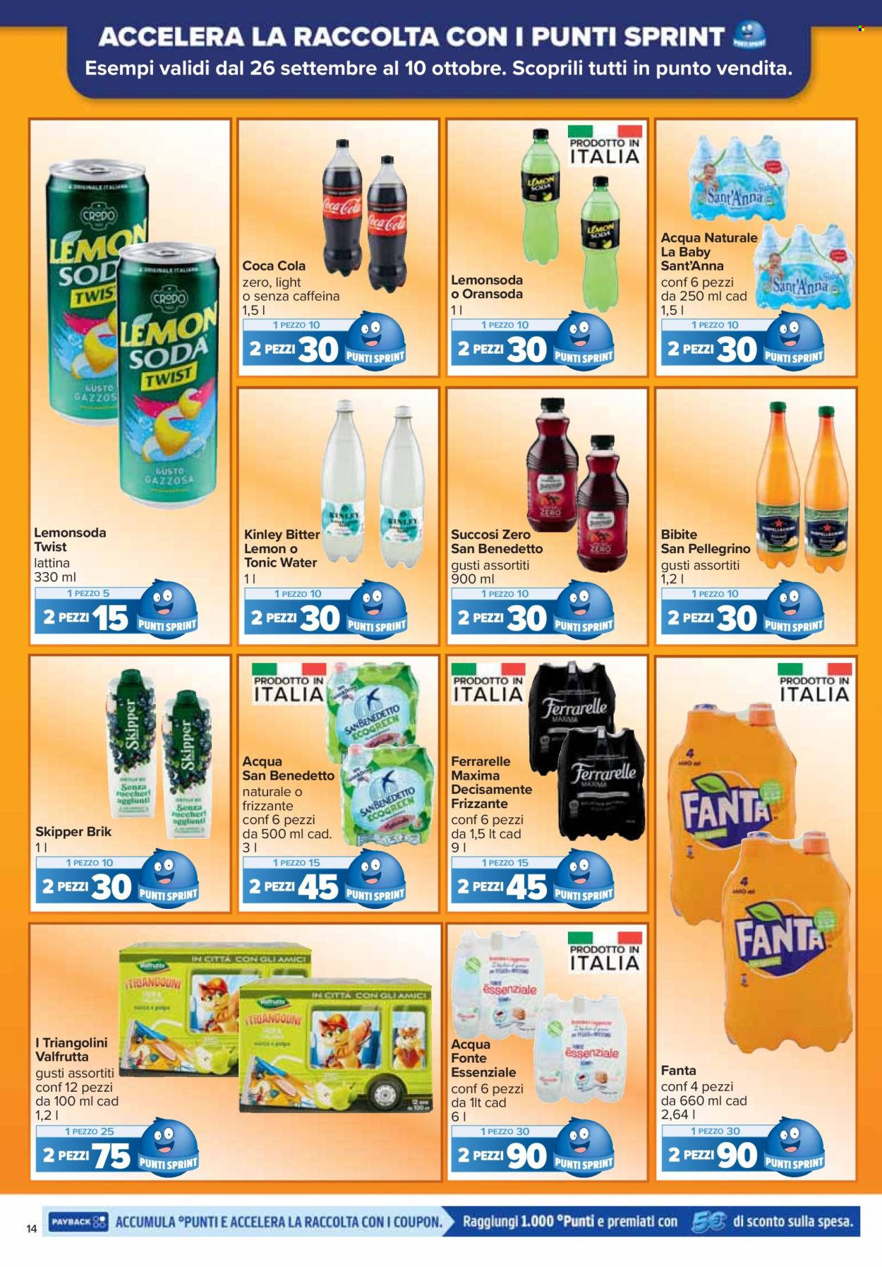 Volantino Carrefour - 26/9/2024 - 10/10/2024. Pagina 14