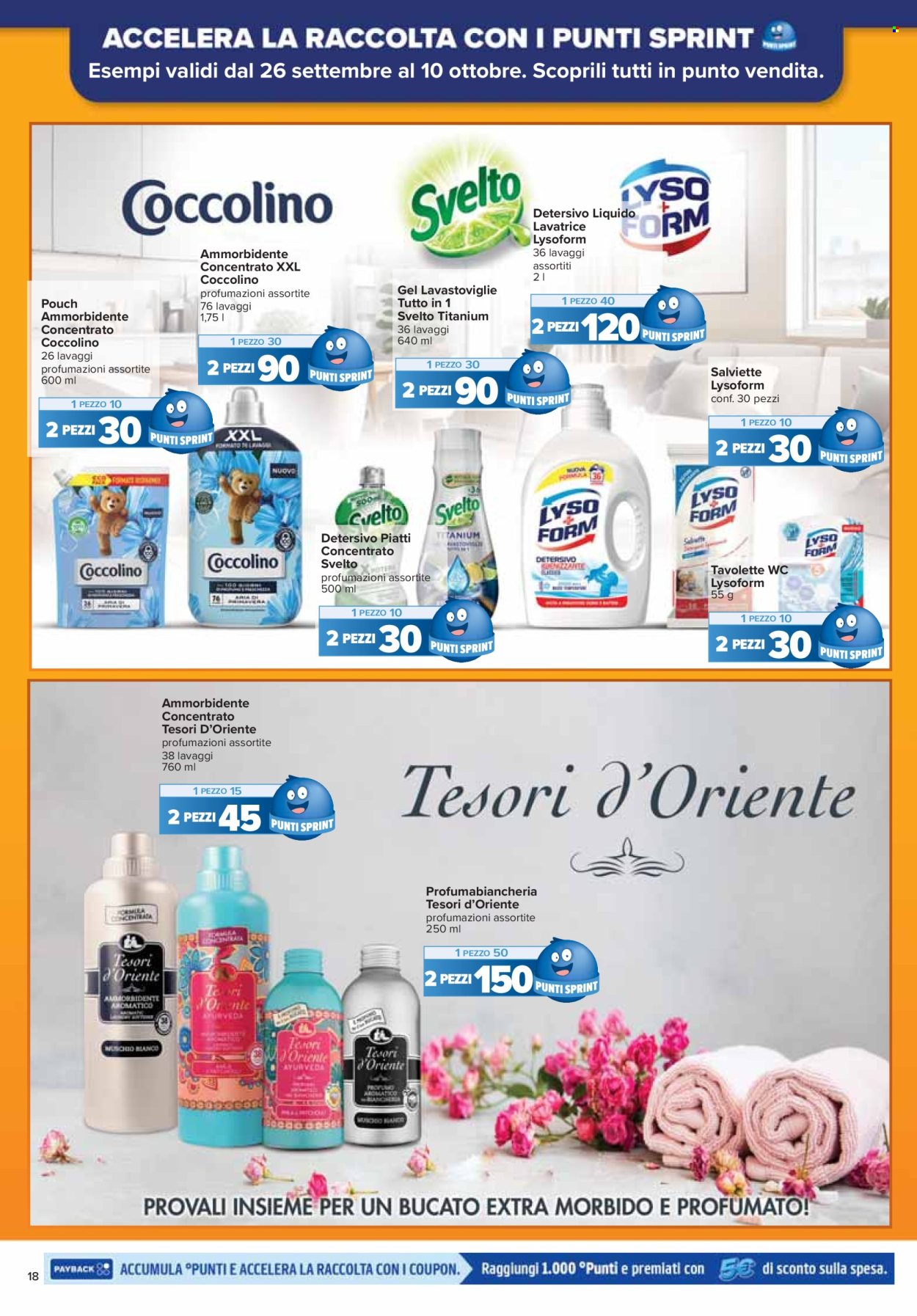 Volantino Carrefour - 26/9/2024 - 10/10/2024. Pagina 18