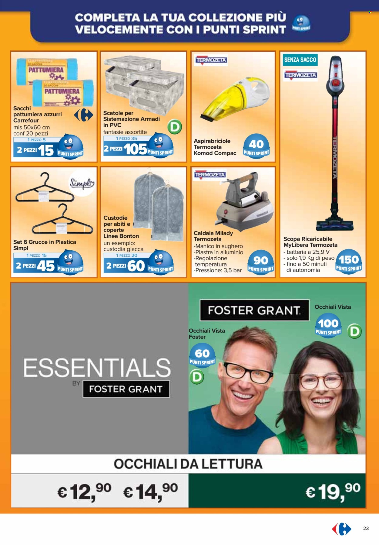 Volantino Carrefour - 26/9/2024 - 10/10/2024. Pagina 23