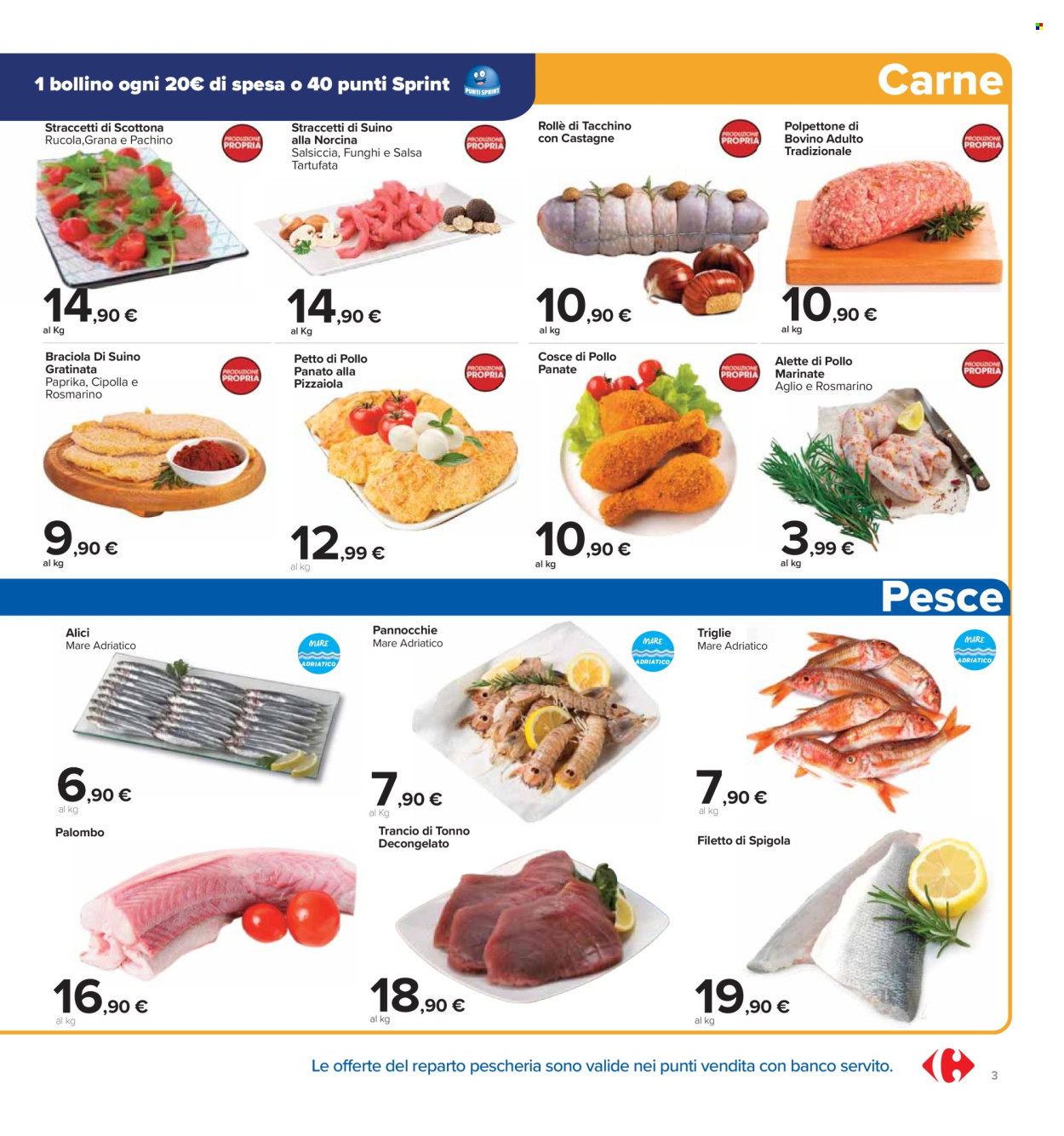 Volantino Carrefour - 26/9/2024 - 10/10/2024. Pagina 3